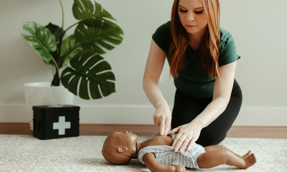 CPR + First Aid @safebeginnings